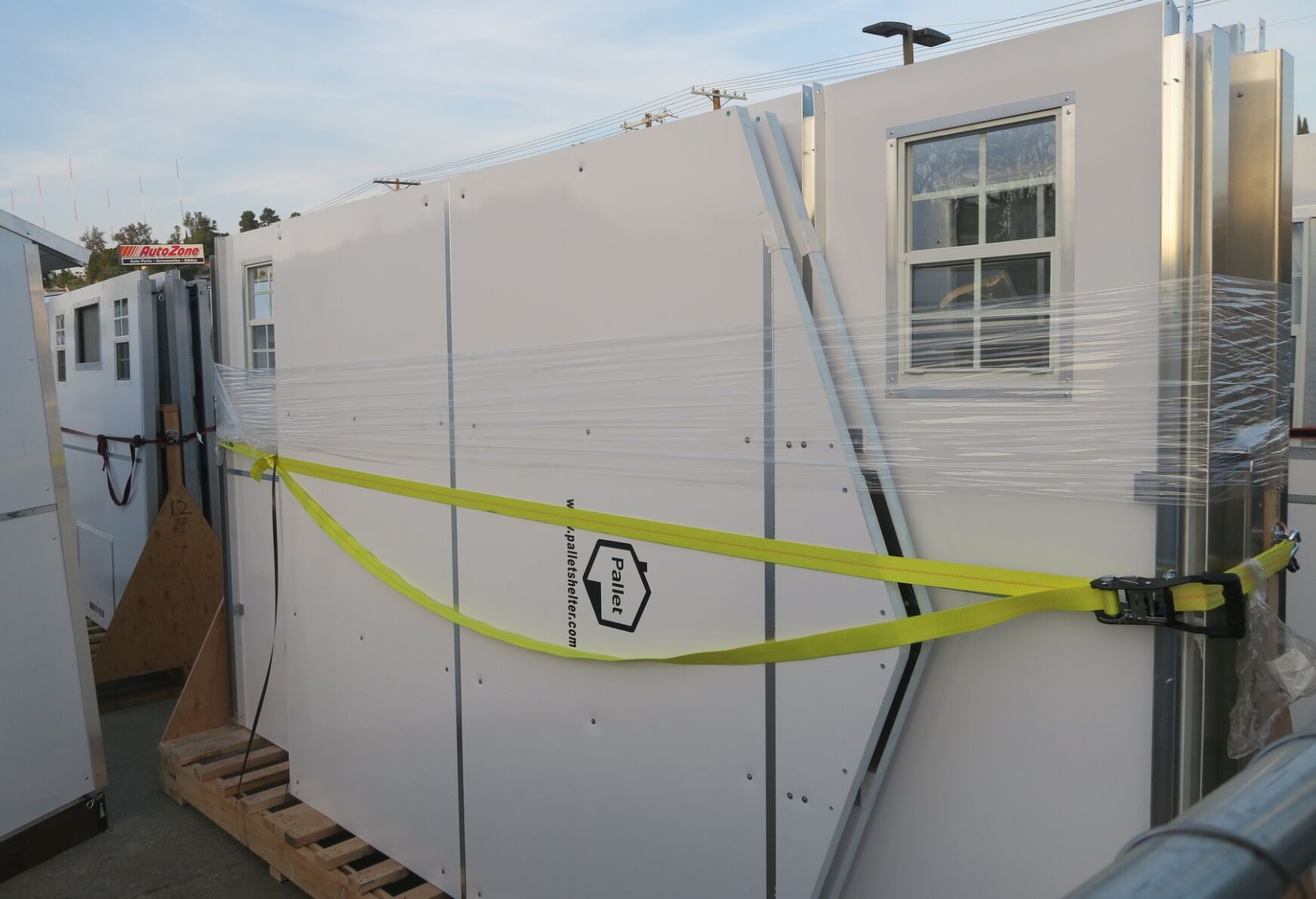 Unpacked Pallet homes Echo Park
